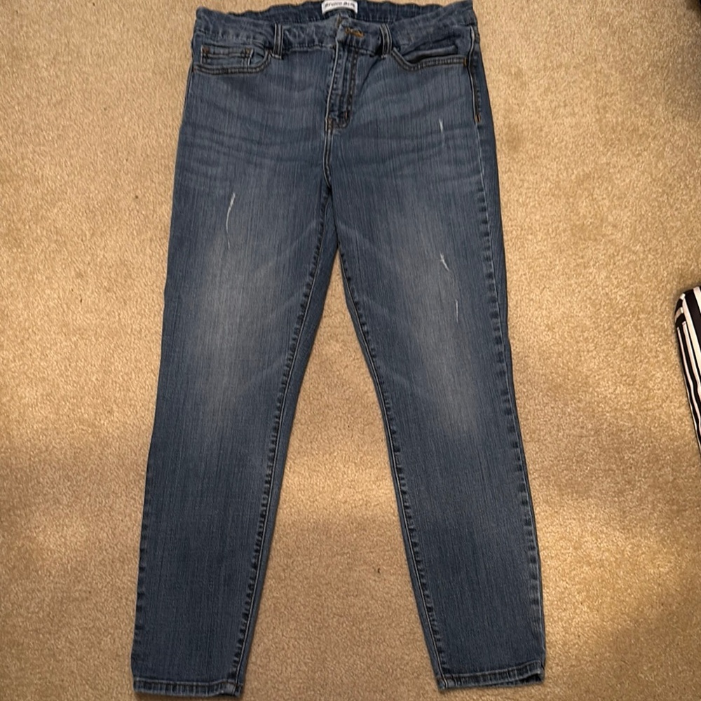 Studio Blue Skinny Jeans with Distressing - Picture 4 of 4